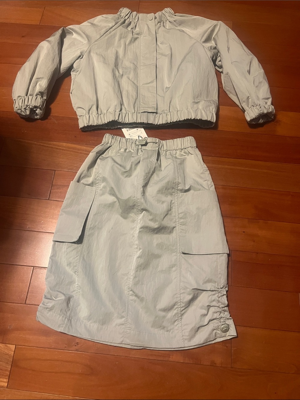 Girls skirt and jacket